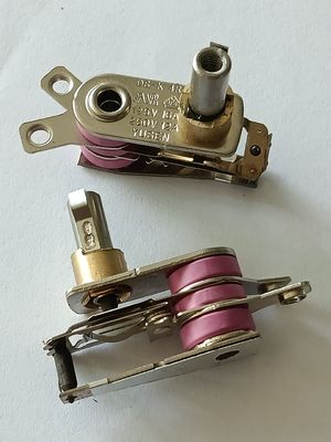 Einstellbarer Bimetall-Eisen-Thermostat für den Haushalt mit Testzyklus 100