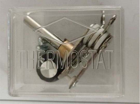 VDE Spannungsstrom 250V / 12A 120V Bimetallverstellbarer Thermostat 96 Eisenthermostat